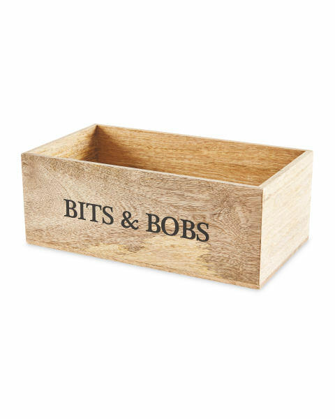 Bits & Bobs Wooden Storage Box