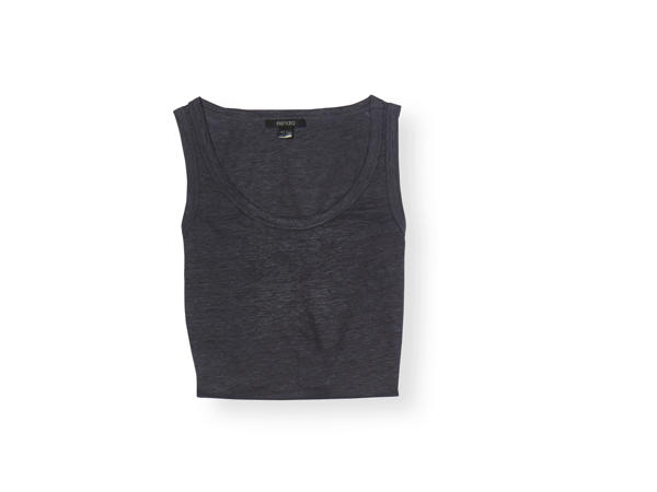 'Esmara(R)' Camiseta de lino de tirantes mujer