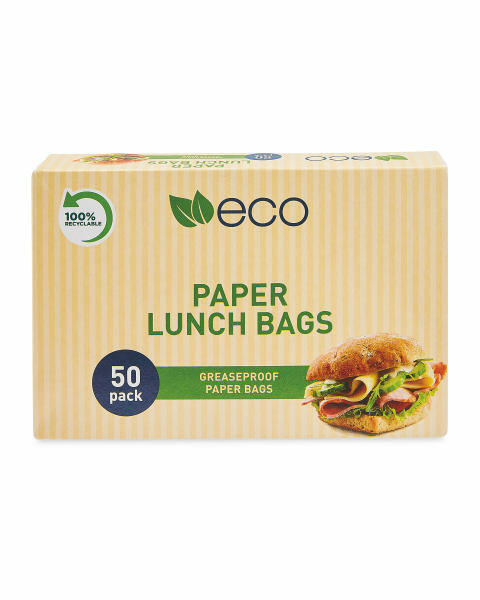 Eco Paper Sandwich Bags 50 Pack