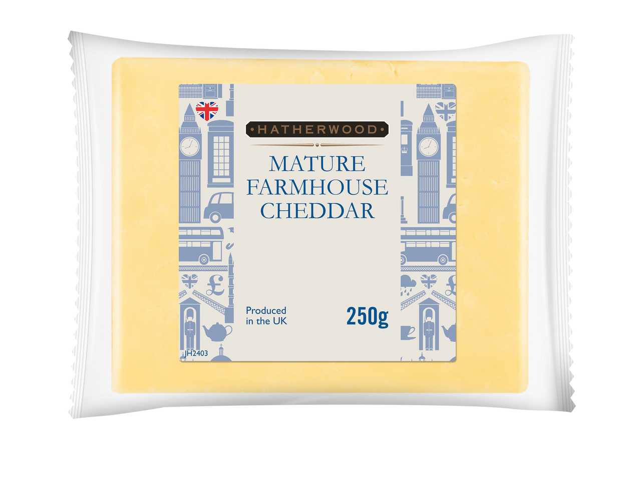 Brânză Cheddar maturată