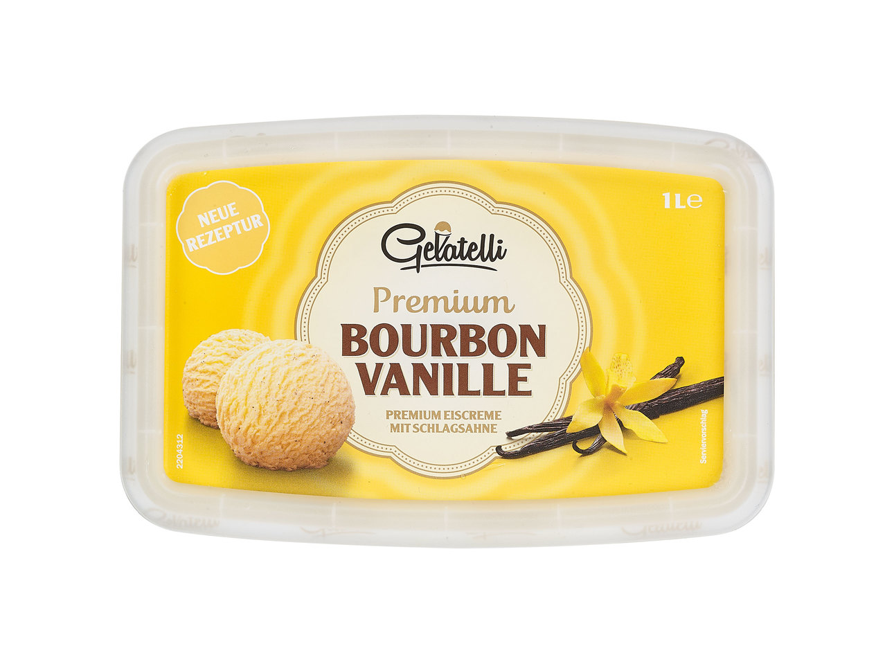 Crème glacée vanille premium