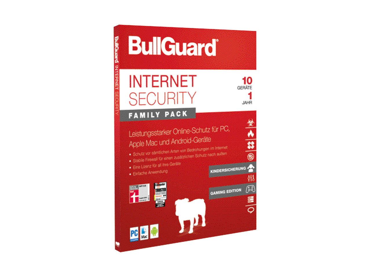 BullGuard Internet Security (nur in der Deutschschweiz)
