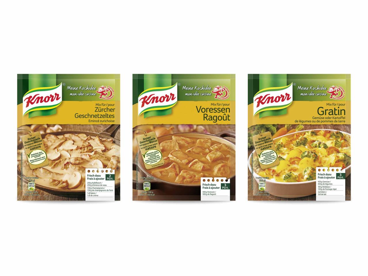 Mix Knorr (solo nella Svizzera tedesca e francese)