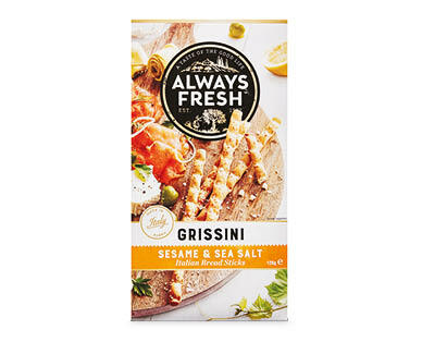 Always Fresh Grissini Italian Breadsticks 125g