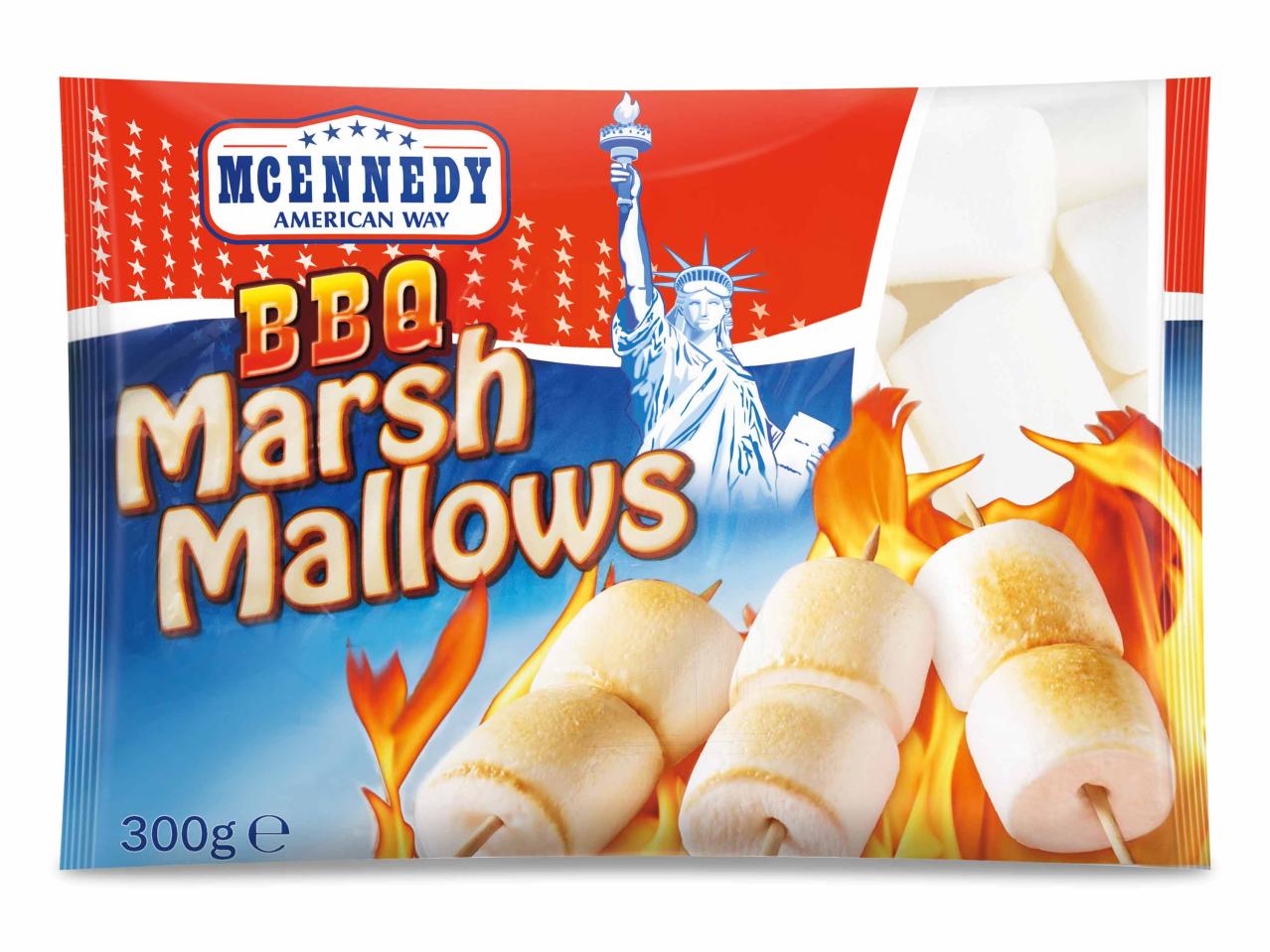 BBQ marshmallows