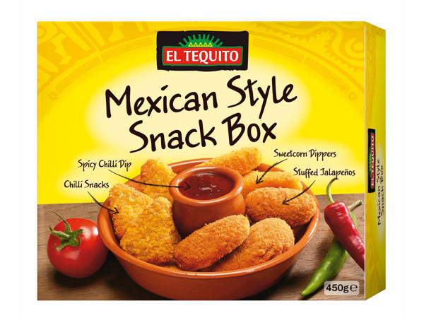 Boîte de snacks mexicains