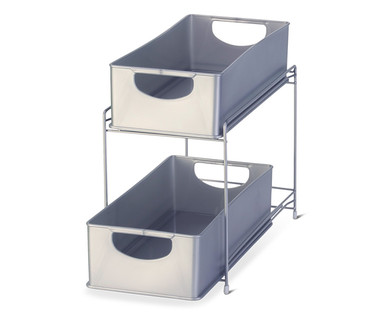 Easy Home 2-Drawer Slide-Out Organizer