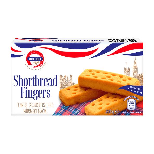 Shortbread fingers