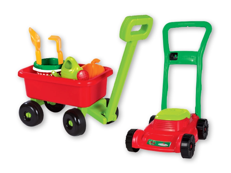 ecoiffier(R) Kids' Lawn Mower/Kids' Trolley
