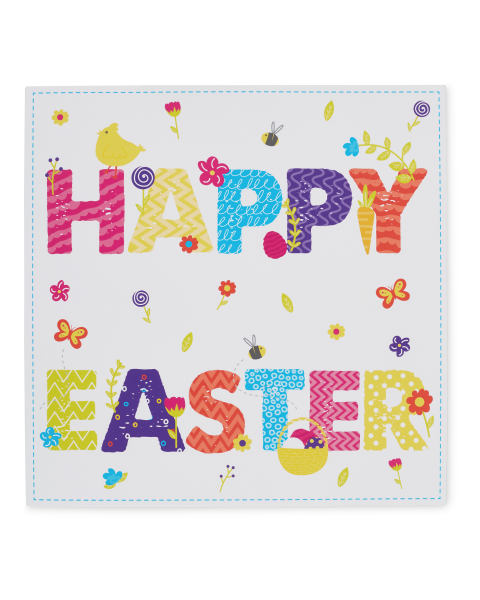 8 Pack Happy Easter Greeting Cards