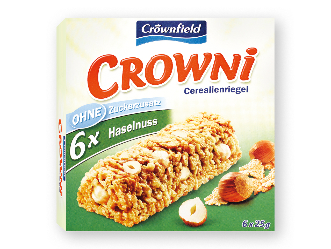 "CROWNFIELD" Barritas de cereales