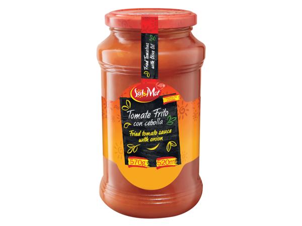 Sauce tomate aux oignons1