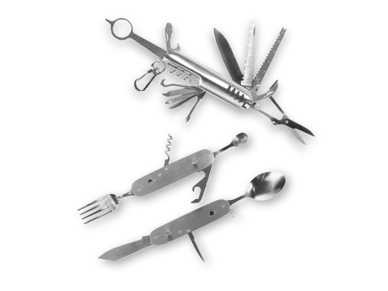Crivit(R) Camping Cutlery/ Multi-Purpose Pocket Knife