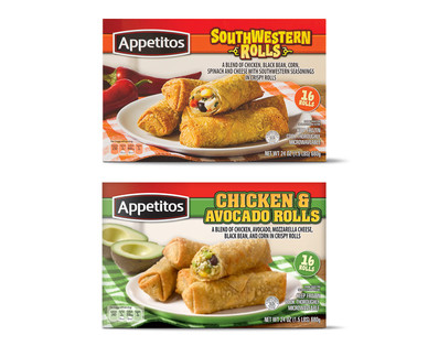 Appetitos Southwestern or Chicken & Avocado Rolls