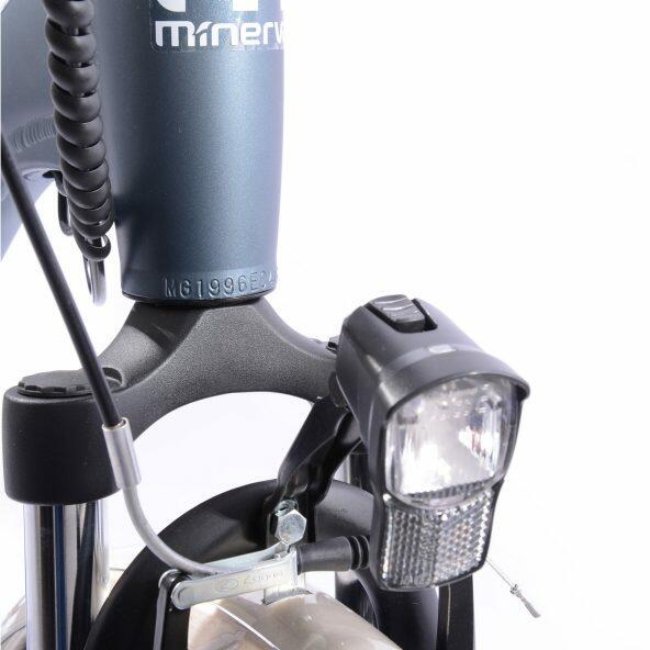 Minerva elektrisches Fahrrad mit Mittelmotor
