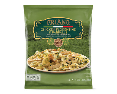 Priano Shrimp Scampi or Chicken Florentine