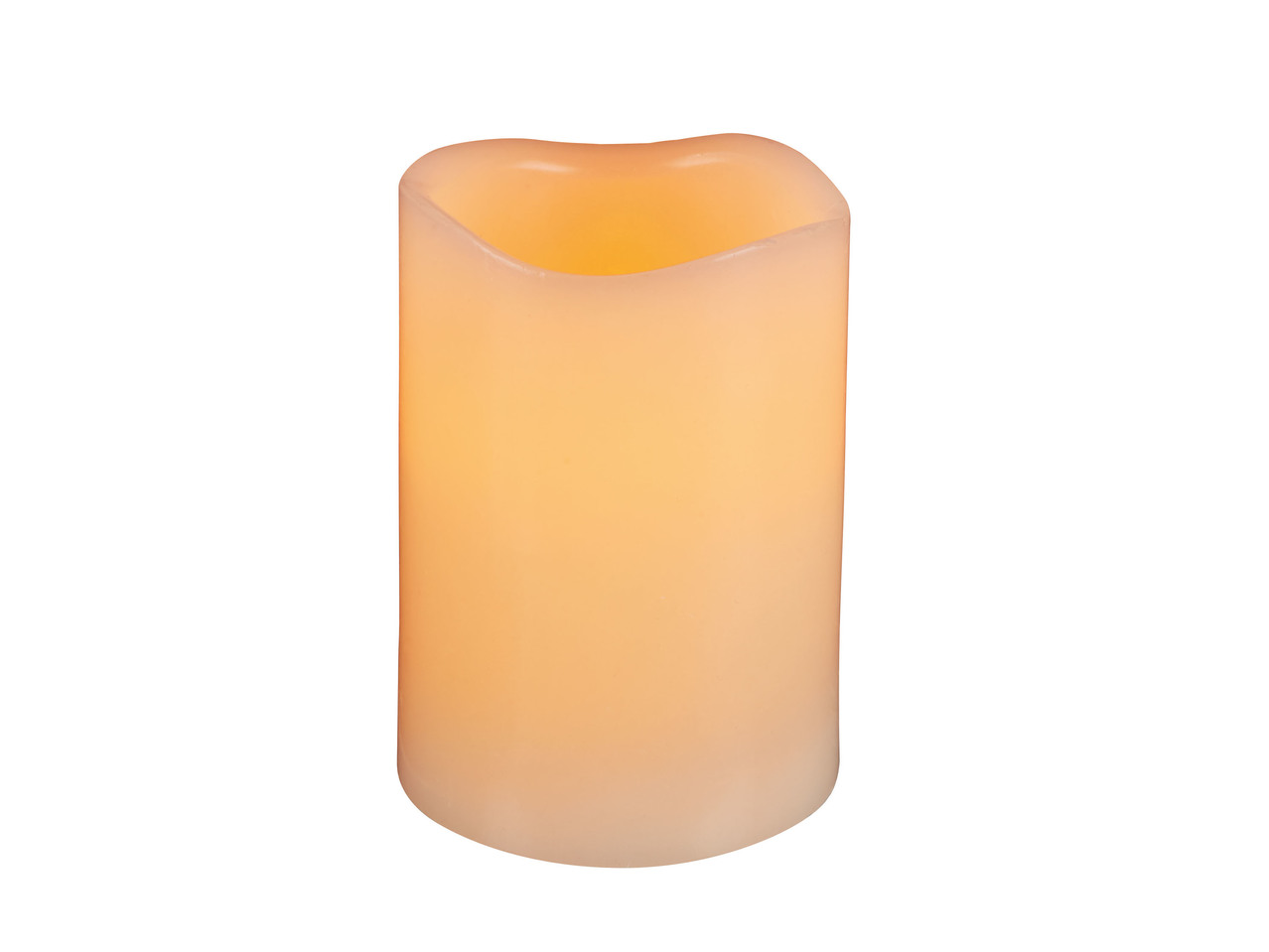MELINERA LED Real Wax Candle with Laser Projection