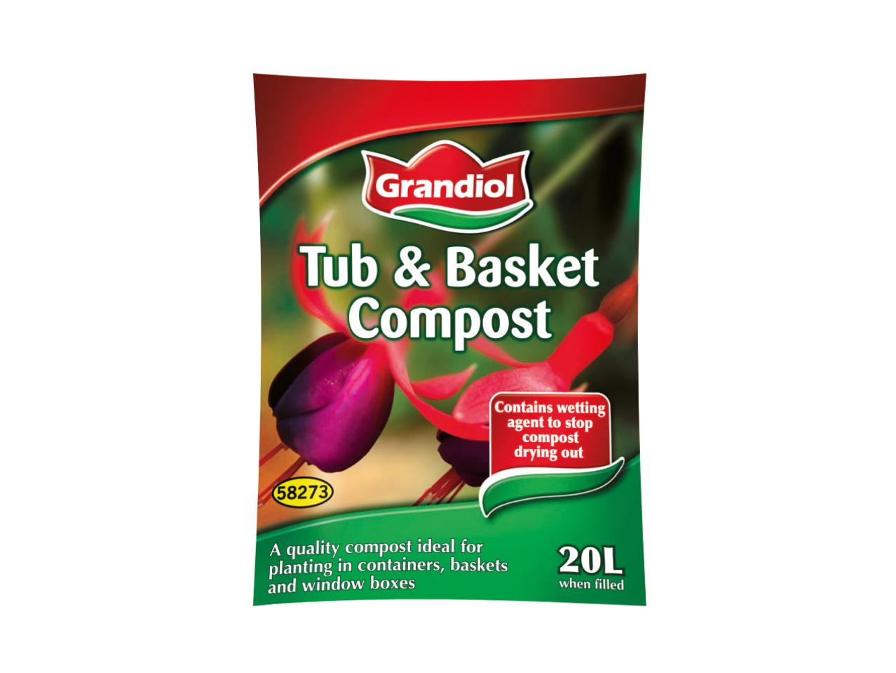 Grandiol Tub and Basket Compost1