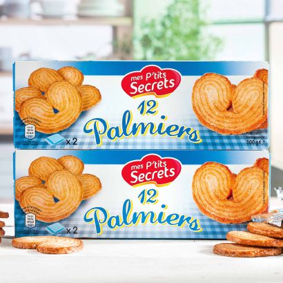 Palmiers, 2-pack