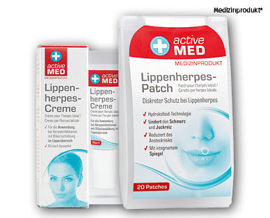 ACTIVE MED Lippen-Herpes-Crème/-Patches