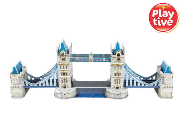 Playtive 3D Puzzle Famous Buildings