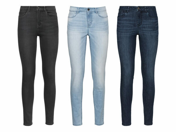 Jeans Skinny Fit, damă / Pantaloni Chino Slim Fit, bărbați