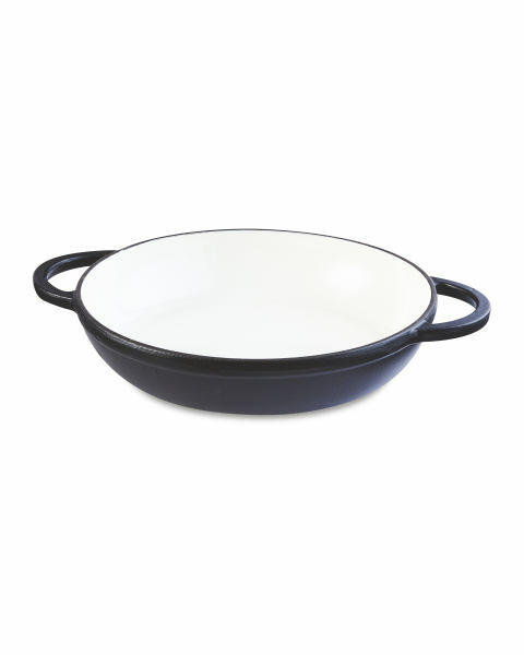 Black Shallow Casserole Dish 30cm