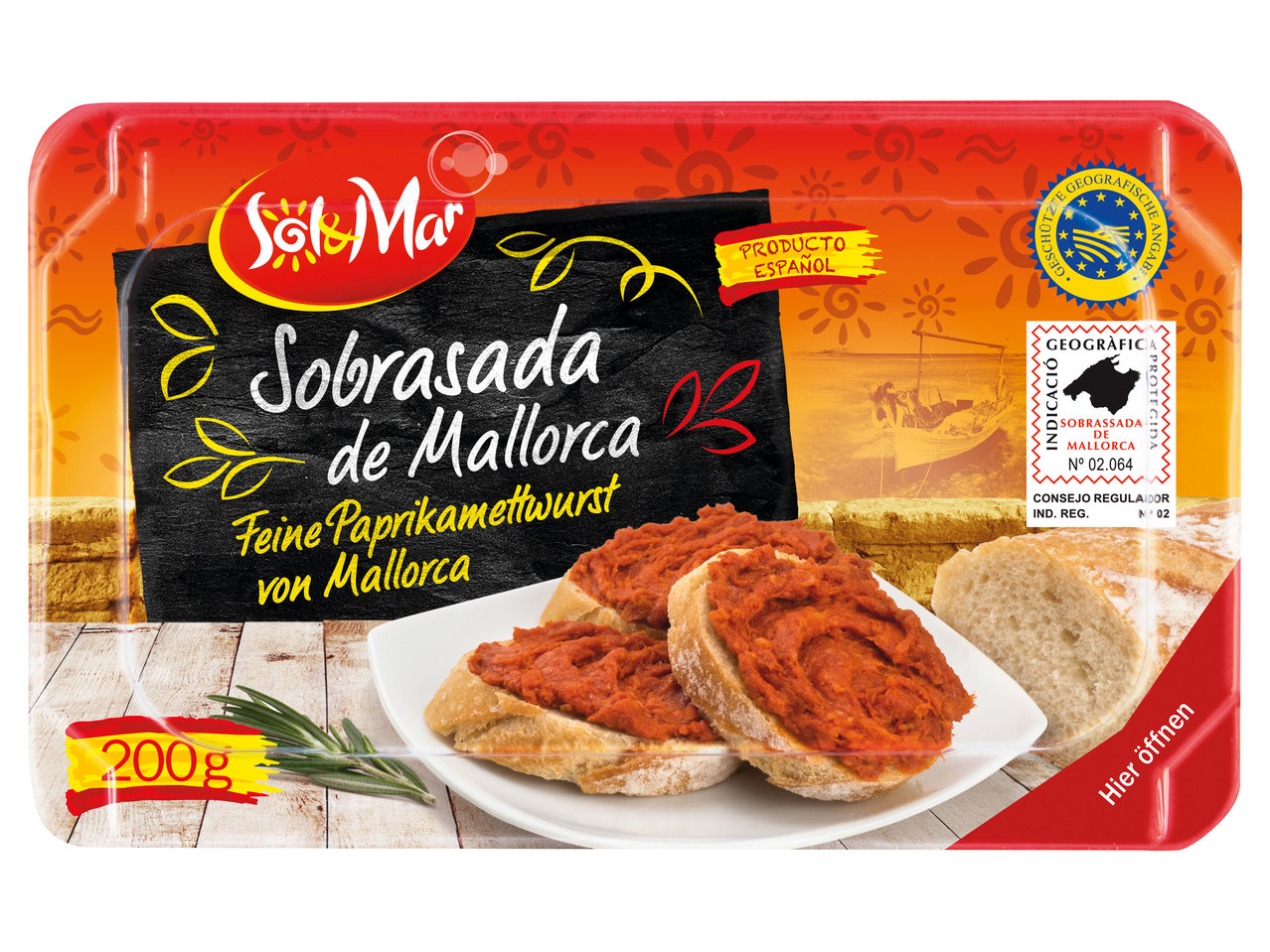 SOL & MAR Sobrasada de Mallorca