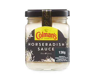 Colman's Original English Mustard 100g, Horseradish Sauce 136g or Classic Mint Sauce 165g
