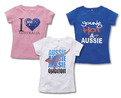 Adults Australia Day T-Shirt Or Singlet