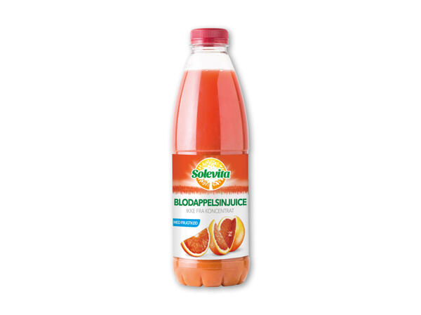Frisk blodappelsinjuice