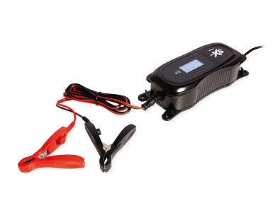 Car Battery Charger with Display