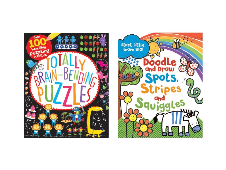 Kids' Doodle, Puzzle or Maze Book