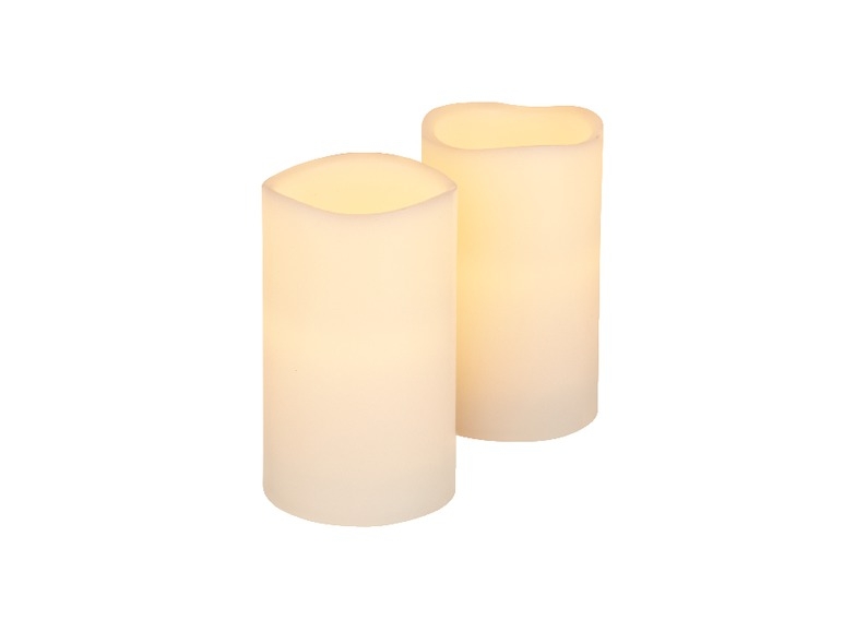 LED Real Wax Candle Set
