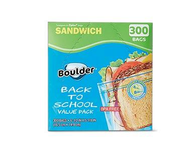 Boulder Back to School Sandwich Bags