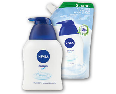 Distributeur de savon et recharge NIVEA