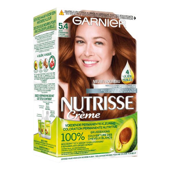 Crème de coloration des cheveux Nutrisse Garnier