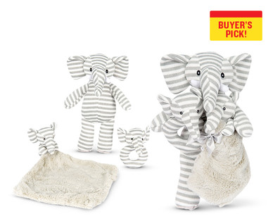 Kelly Baby 3-Piece Knitted Plush