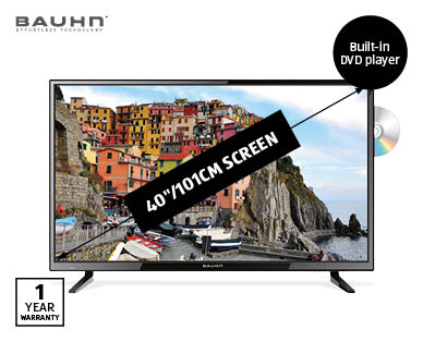 40"/101cm Full HD TV with DVD Player