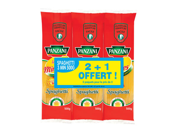 Panzani Spaghetti Cuisson Rapide