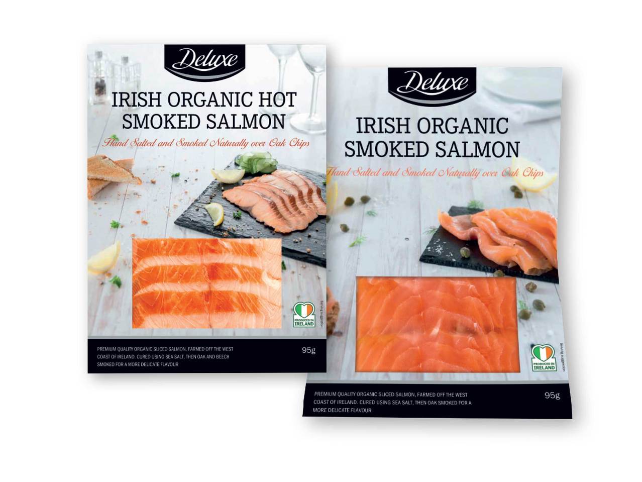 DELUXE Organic Smoked Salmon
