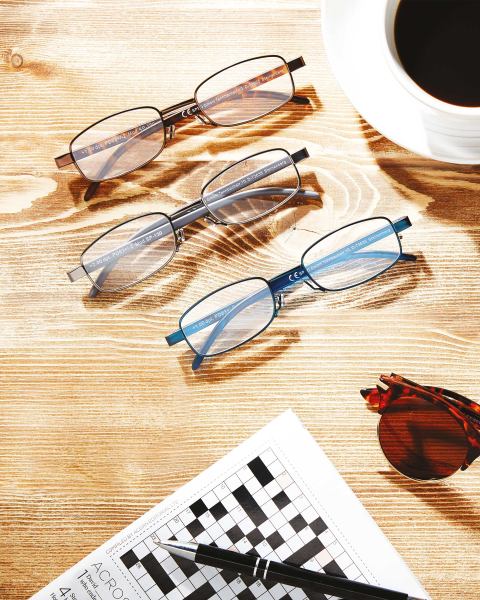 Blue Reading Glasses +1.0