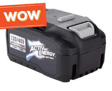 ACTIVE ENERGY 
 Batteria, 20 V/40 V