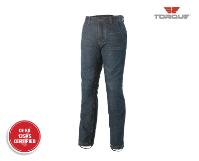 CE EN 13595 Certified Men's Motorcycle Denim Jeans