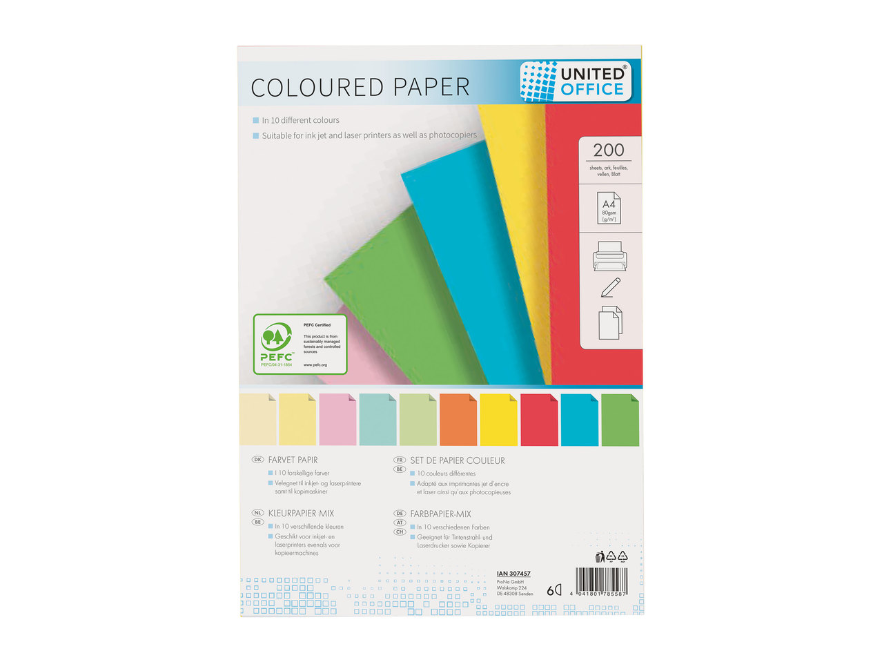 United Office Coloured Paper1