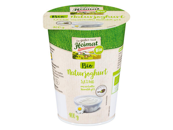 Ein gutes Stück Heimat Bio-Heumilch-Naturjoghurt 3,6%