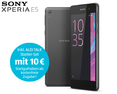 SONY XPERIA E5 12,7 cm/5" HD Smartphone mit Android™ 6.0