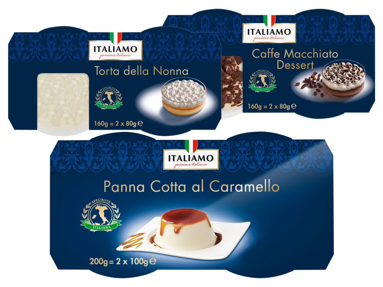 ITALIAMO Italienische Dessert-Spezialitäten
