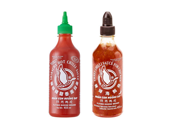 Flying Goose Sriracha/ salsa chili dolce