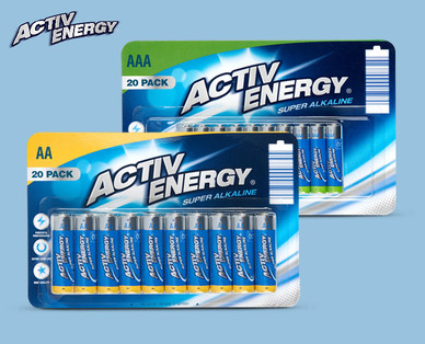 ACTIV ENERGY Batterie XXL-Packung
